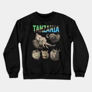 Big Five Tanzania Safari Crewneck Sweatshirt